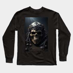 Warrior's Skull Long Sleeve T-Shirt